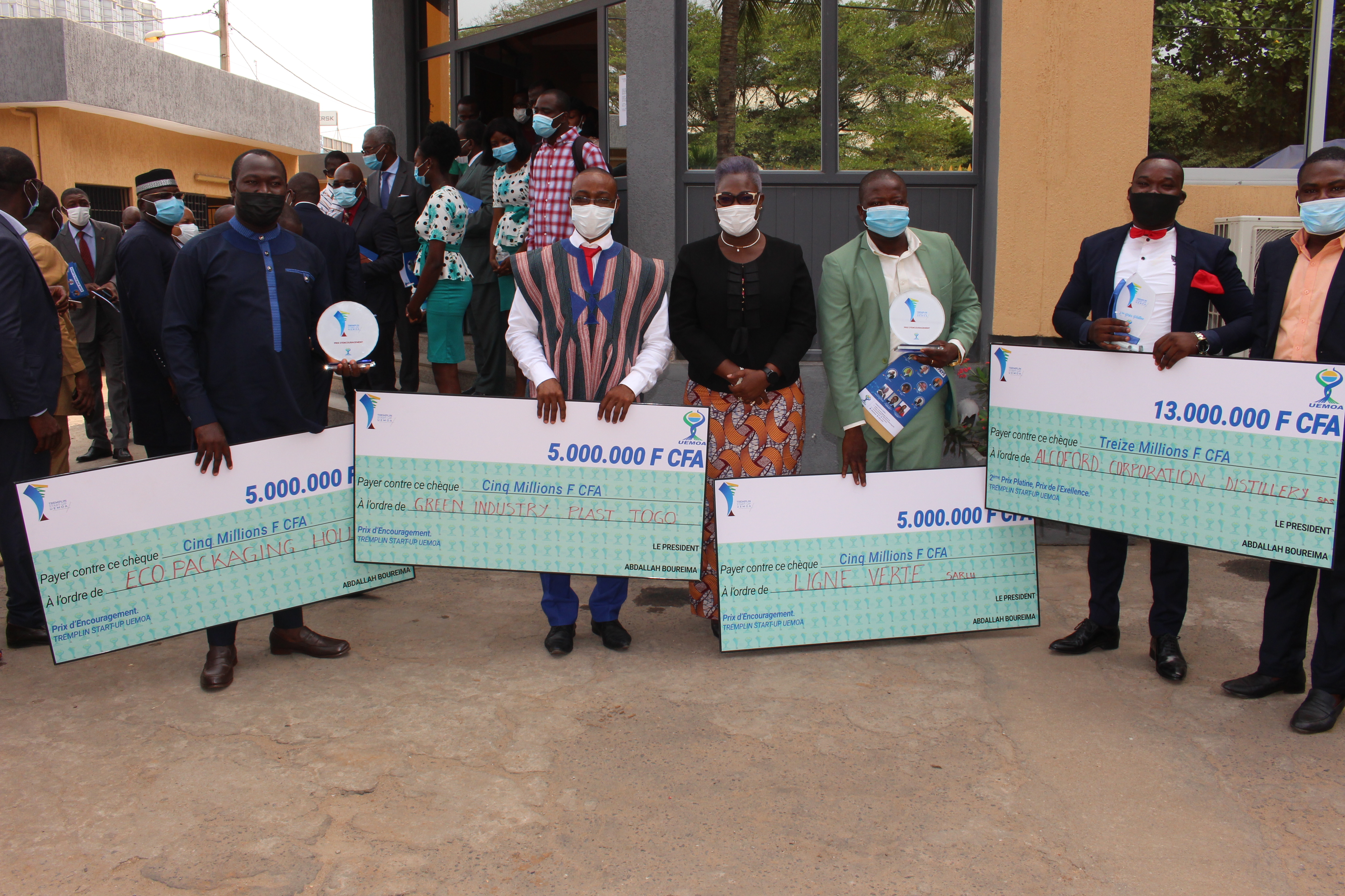 image remise de prix concours TREMPLIN STARTUP